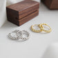 Beaded Small Hoops